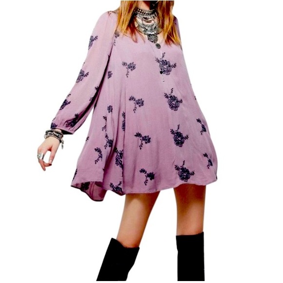 Free People Emma’s Embroidered Dress - Picture 1 of 7